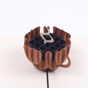 Coffee Cup 3D Pop Up Greeting Card With White Envelope 148×210mm Size ODM