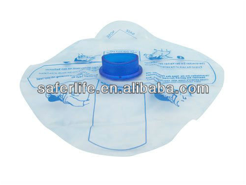 CPR Face Mask Gift Present Kit Promotion of First Aid Deluxe with Key Chain