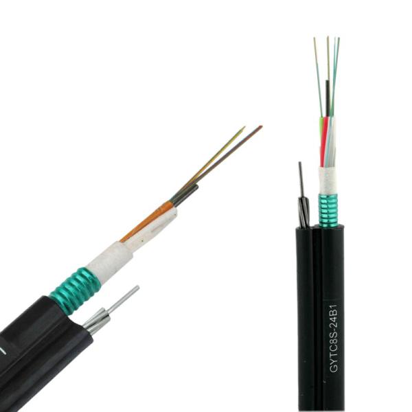 China Overhead Self Supporting Ftth Optical Cable Singlemode GYTC8S 24 Or 48 Core on sale China Overhead Self Supporting Ftth Optical Cable Singlemode GYTC8S 24 Or 48 Core on sale