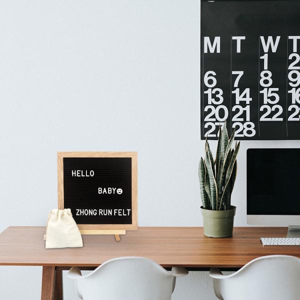 White Frame Sign Menu Letters Outdoor Set Stand Changeable Plastic Felt Letter Board