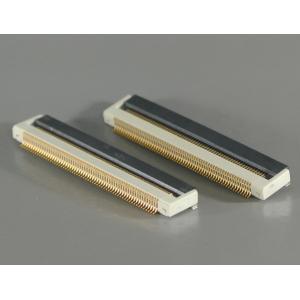 Quality 0.5mm Pitch FPC Connector Horinzontal Botton Contact H=2.0mm up to 65P Front Flip Type FPC Receptacle for sale
