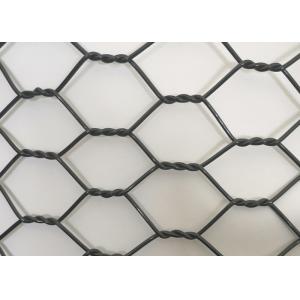 50mm* 60mm Twist Hexagonal Gabion Wire Netting Polyester OEM