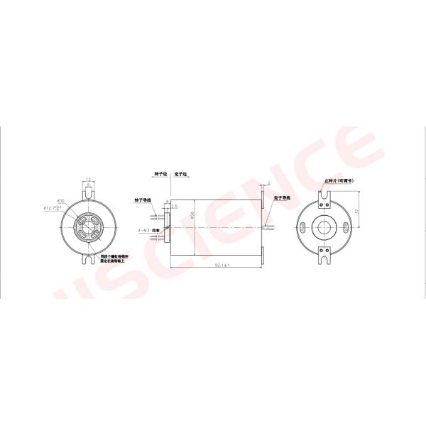 Durable 380V High Voltage Slip Rings Manufacturers High Current Capacity