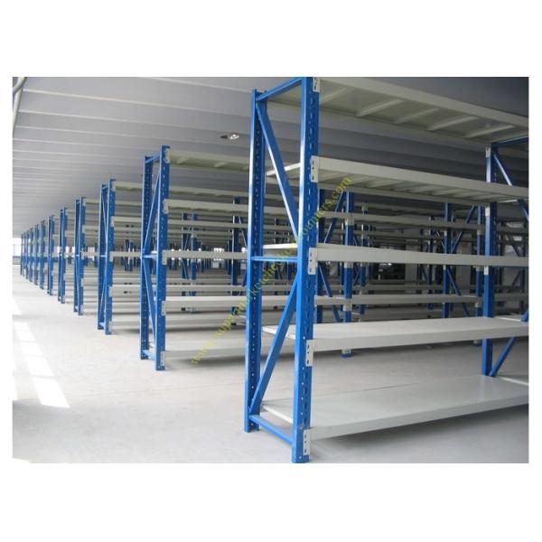 Buy Industrial Warehouse Storage Racks / Steel Metal Display Shelf Rack at wholesale prices