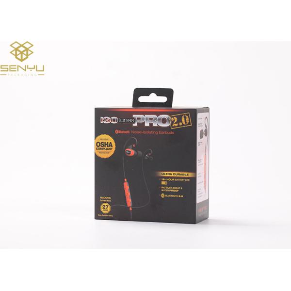 Buy Hard Cardboard Mobile Accessories Packaging Powerbank / Earphone / Headphone / Headset at wholesale prices