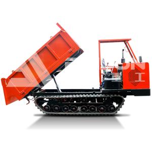 4 Ton Crawler Dumper Truck Weichai Engine Powered For Smooth Material Transporta