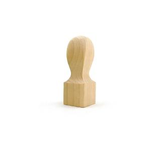 Natural Wood Stamp Handle, Children's Montessori Stamp Toys
