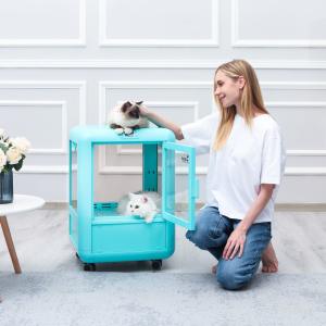 Blue Dog Drying Cabinet Automatic Grooming With Temperature Sensor