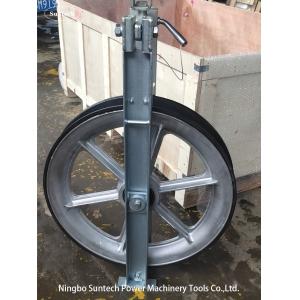 Quality Transmission Line Aluminum Wheel Conductor Stringing Pulley Block for sale