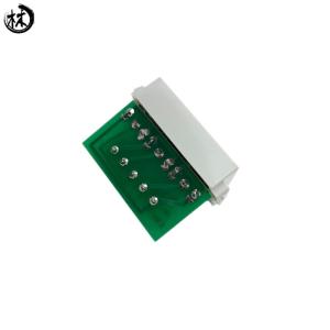 Type 128 lotus audio-video screw wiring weld-free module with black, white, gold and silver panels