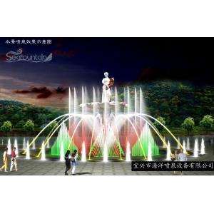 decorative program control fountains dancing water fountain