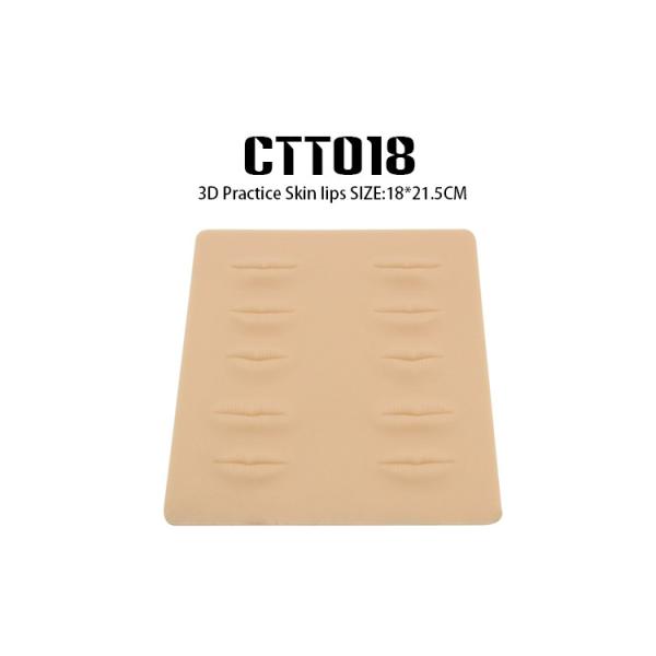 3D Permanent Makeup Tattoo Lips Practice Skin Washable For Beginner