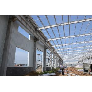 China Pre-engineered Steel Structure Warehouse with Q355B/Q235B Frame on sale