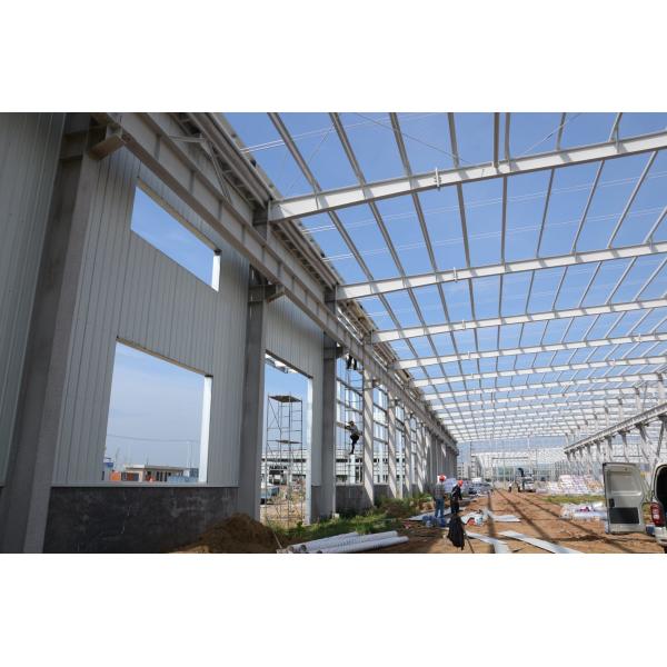 Buy Pre-engineered Steel Structure Warehouse with Q355B/Q235B Frame at wholesale prices