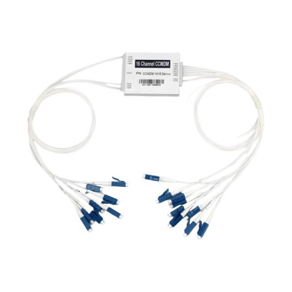 High lsolation 16CH CCWDM MUX DEMUX Module Passive CWDM MUX with Lower insertion