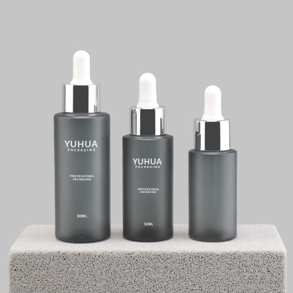 Eco Friendly 40ml 50ml 80ml Plastic Lotion Bottle Cosmetic Packaging Containers Electroplate