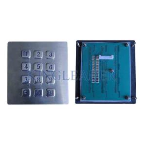 3 x 4 Matrix Numeric Backlit Keypad For Panel Mount 12 Illuminated Keys