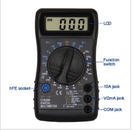 Grasp Dt820b 2000u Autoranging Digital Multimeter