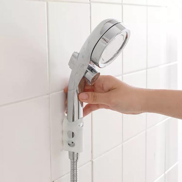 Adjustable Shower Sprinkler Holder Strong Suction for Household Sundries