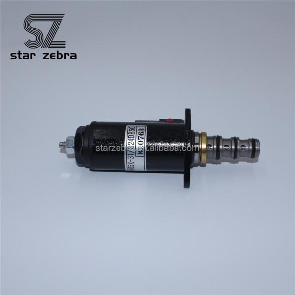Construction Works YN35V00050F1 Excavator SK200 SK230 SK350-8 Hydraulic Main Pump Solenoid Valve KWE5K-31 G24DB50