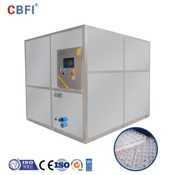 Buy 20 Ton Cube Ice Making Machine Stainless Steel Touch Screen at wholesale prices