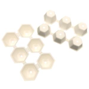 Quality White Bagasse Sugarcane Packaging , Compostable Moulded Pulp Tray for sale