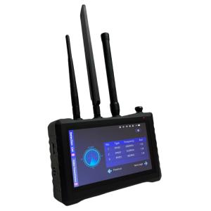 Light Alarm Mode Drone Detector with Interception Distance of Over 1km in Good