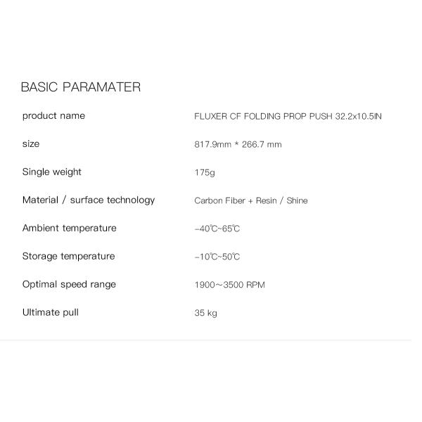 32.2X10.5 Inch FLUXER PRO Propeller