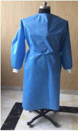 Buy Level 2 PP PE Non Woven Disposable Isolation Gown at wholesale prices