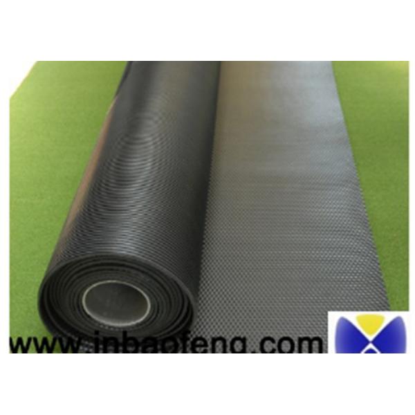 Black Cattle Mats Rubber Horse Stall Mats 12-25mm Thickness Anti Rust