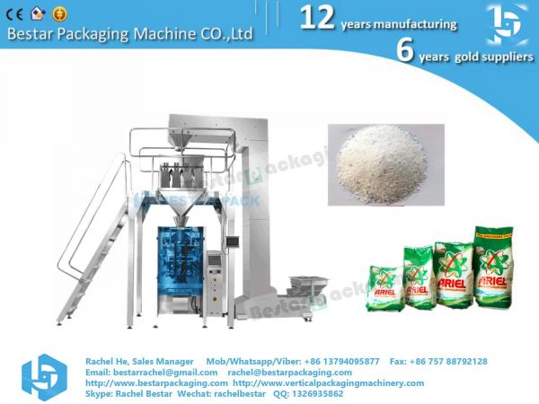 Buy Automatic washing powder packing machine with electrical weigher at wholesale prices