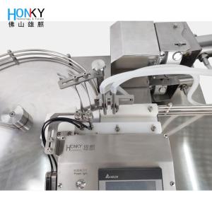 Desktop Semi Auto Liquid Filling Machine With Bottle Feeding Function For The