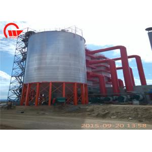 12.8 M Insulated Sealed Steel Grain Silo For Flour Sotrage All Kinds Of Grain