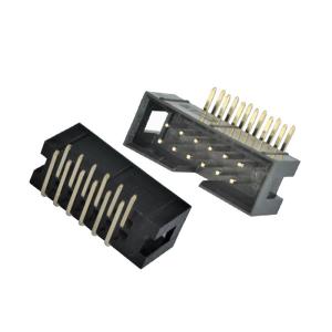 2x6 IDC Header Male Box Header Connector 2.54 Pitch Right Angle SMT Connector