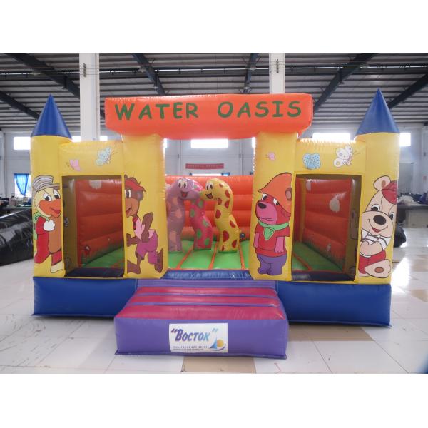 Attractive Animal Theme Inflatable Castle Mini Jumper Bouncer Small Jumping Castle for Kids