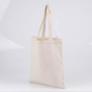 White Medium 8 OZ 50x2.5cm Cotton Canvas Tote Bag