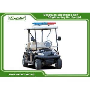 4 Seats ADC 48V 3.7KW Electric Patrol Car with caution light