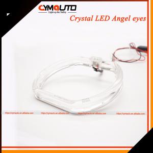 China Crystal Halo Angel Eye Headlights Waterproof Angel Eye Retrofit LED on sale