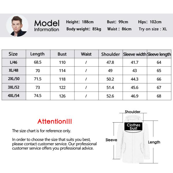 Man Sping Autumn Coat Fashionable and Practical Cotton Jacket for Autumn and Spring, gray coat, man hooked coat