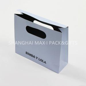 Personalized White Branded Paper Gift Bags With Logo Cutting Handle Envelope