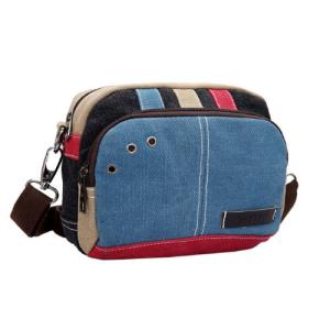 Blue sling bags canvas Handbag women tote bags
