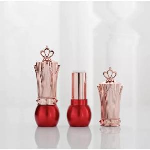 Crown Shape DIY Lipstick Tube Container 22g Plastic
