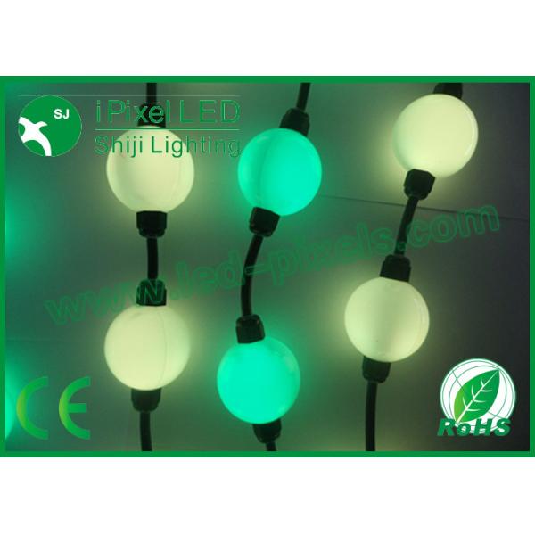 50mm DC24V 4pcs SMD5050 DMX LED Light Wateproof IP67 rgb LED pixel Ball