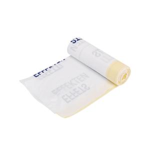 HDPE LDPE MDPE Square Bottom Bag Office Household Portable Automatic Closing