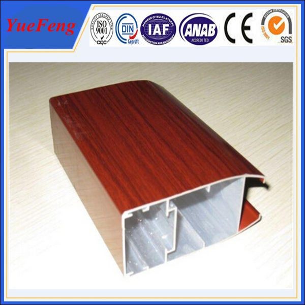 supply wooden transfer printing aluminium extrusion,thermal break aluminium