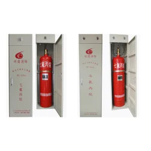 Max filling rate 0.95kg/L Automatic Fire Extinguisher with FM200 Fire Extinguish