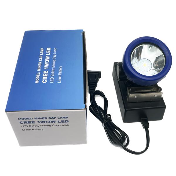 5000lux LED Mining Cap Lights , Waterproof IP68 Mining Hard Hat Lights