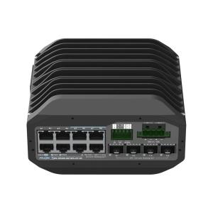 Industrial Rugged Ruijie Switch With 8x PoE++ Ports 4x 10G SFP+ High Reliability