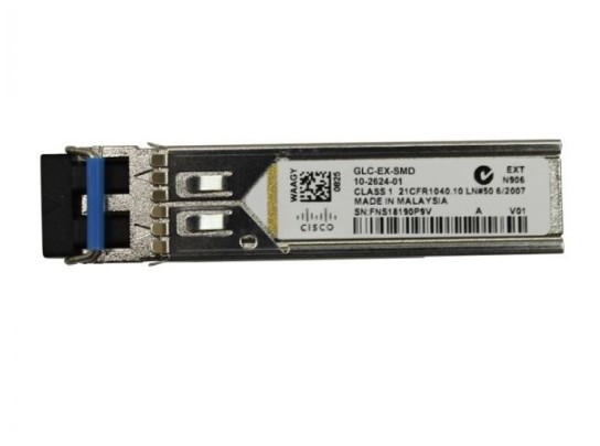 GLC-EX-SMD Compatible 1000BASE-EX SFP 1310nm 40km Industrial DOM Duplex LC SMF