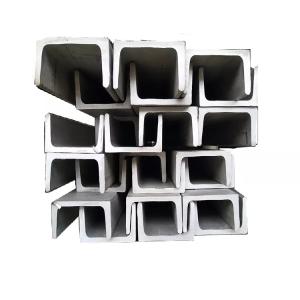 ISO9001 Stainless Steel C Channels 10FT 20FT Length SS C Channel